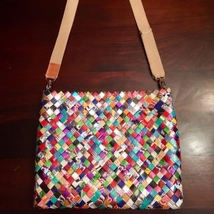 Nahui Ollin Recycled Candy Wrapper Bag